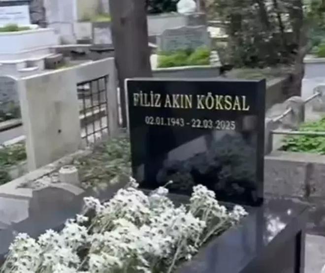 Sessiz sedasız toprağa verilmişti... Filiz Akın’ın mezar taşı yapıldı