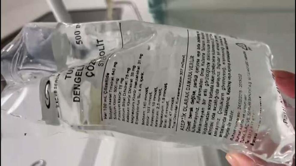 Özel hastanede serumdan sonra ölüm iddiası