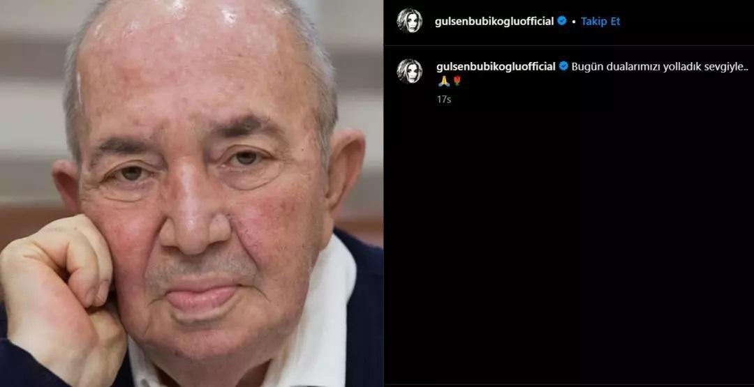 Yeşilçamın yıldızı Gülşen Bubikoğlundan duygu dolu paylaşım TÜRKER İNANOĞLUNU BÖYLE ANDI