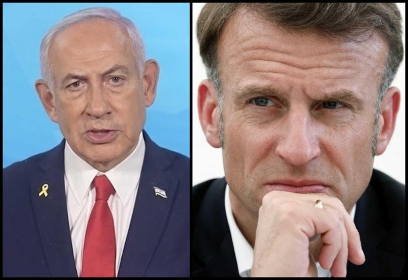 Netanyahunun oğlundan Filistini tanıma sinyali veren Macrona hakaret
