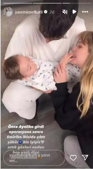İkizleri operasyon geçirdi Yasemin Şefkatli son durumlarını açıkladı