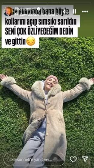 Tanyelinin eşi İlker Sünneliden yürek sızlatan sözler