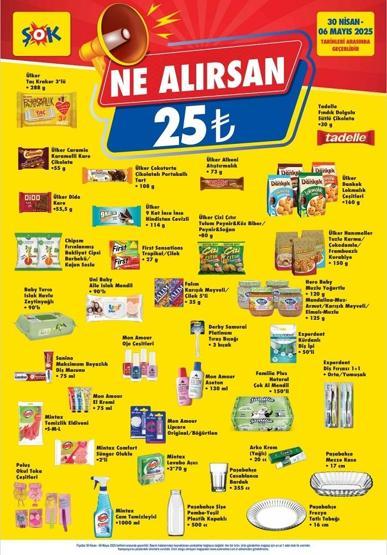 30 NİSAN - 6 MAYIS ŞOK AKTÜEL ÜRÜNLER: ŞOK kataloğunda bu hafta hangi ürünler satışa çıkacak