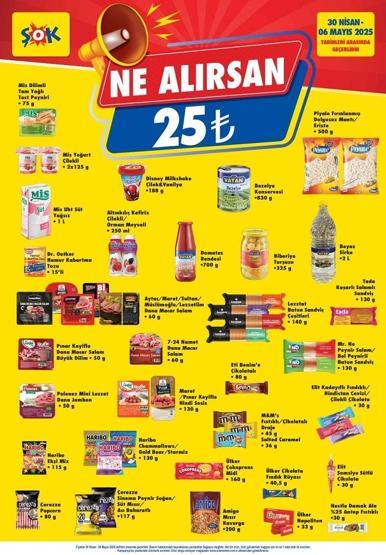 30 NİSAN - 6 MAYIS ŞOK AKTÜEL ÜRÜNLER: ŞOK kataloğunda bu hafta hangi ürünler satışa çıkacak