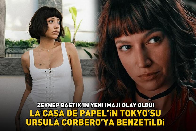 Yeni imajı olay oldu Zeynep Bastıkın son hali şaşırttı LA CASA DE PAPELiN TOKYOSU URSULA CORBEROYA BENZETİLDİ