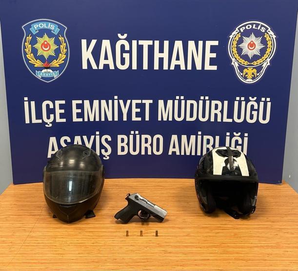 Kağıthanede şoke eden olay: Tetikçi tutup eşinin dükkanını kurşunlattı | İşte o anlar...