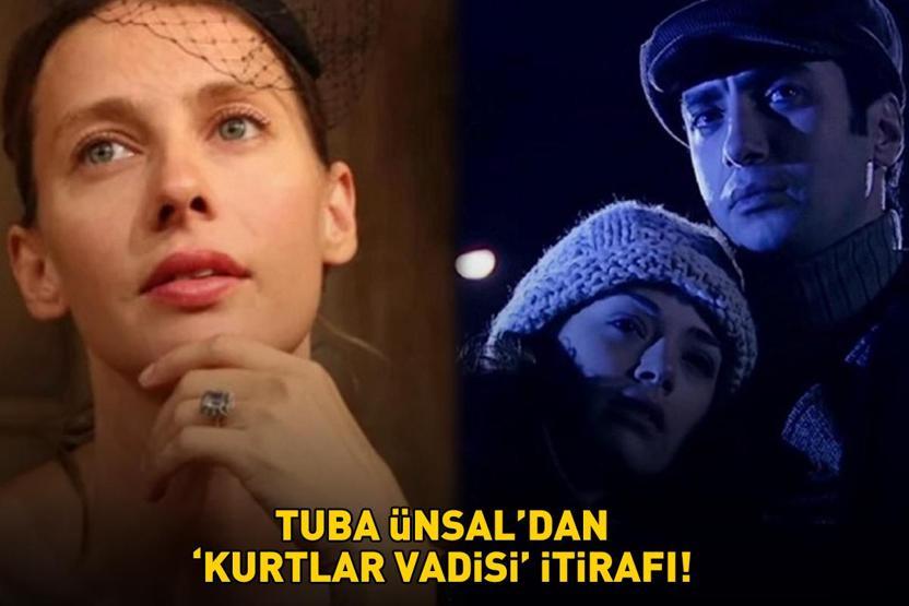 TUBA ÜNSALDAN KURTLAR VADİSİ İTİRAFI Meğer Elif rolünü Özgü Namala kaptırmış