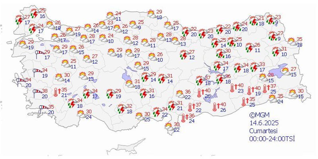 Güzel havalara mola Meteoroloji’den yağış, fırtına ve toz taşınımı uyarısı: Etkilenecek bölgeler belli oldu