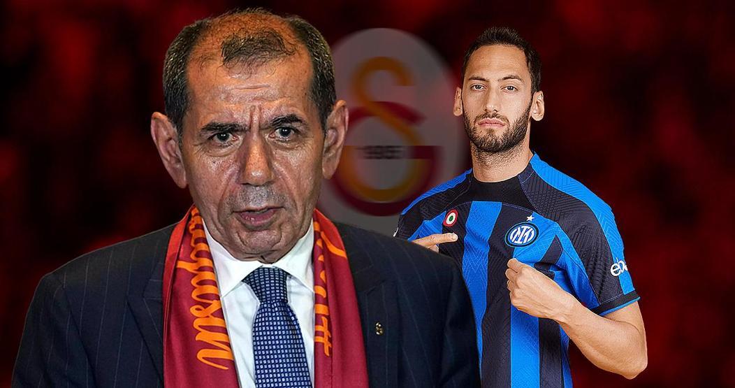 Galatasaray Başkanı Dursun Özbek resmen açıkladı: Hakan Çalhanoğlu...