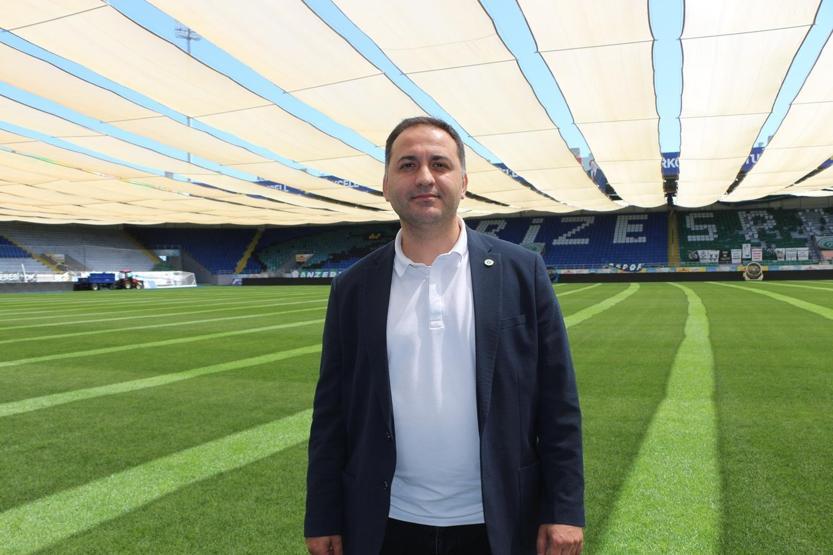 Çaykur Rizespor stadının çimlerine branda önlemi