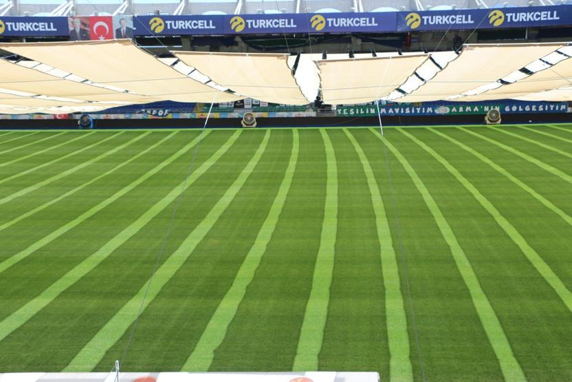 Çaykur Rizespor stadının çimlerine branda önlemi