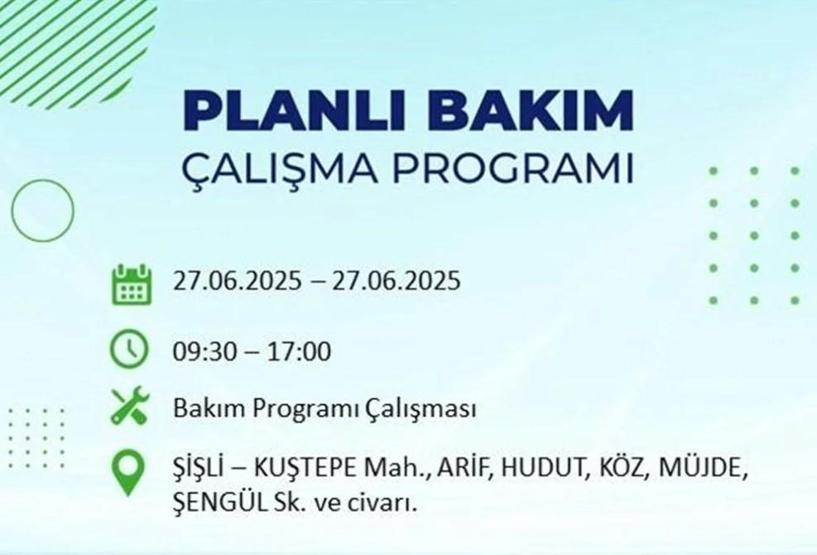 İSTANBUL’UN 19 İLÇESİNDE ELEKTRİK KESİNTİSİ: İstanbulda Elektrikler Ne Zaman Gelecek BEDAŞ’tan 27 Haziran Uyarısı