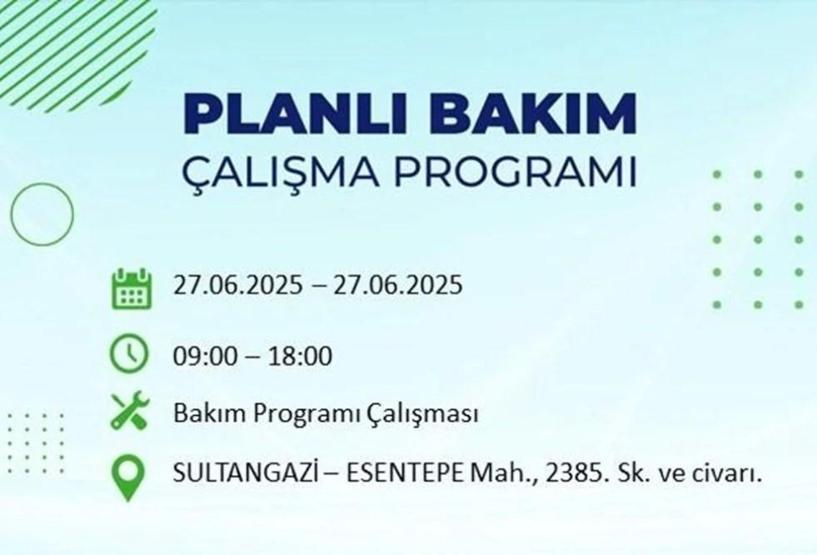 İSTANBUL’UN 19 İLÇESİNDE ELEKTRİK KESİNTİSİ: İstanbulda Elektrikler Ne Zaman Gelecek BEDAŞ’tan 27 Haziran Uyarısı