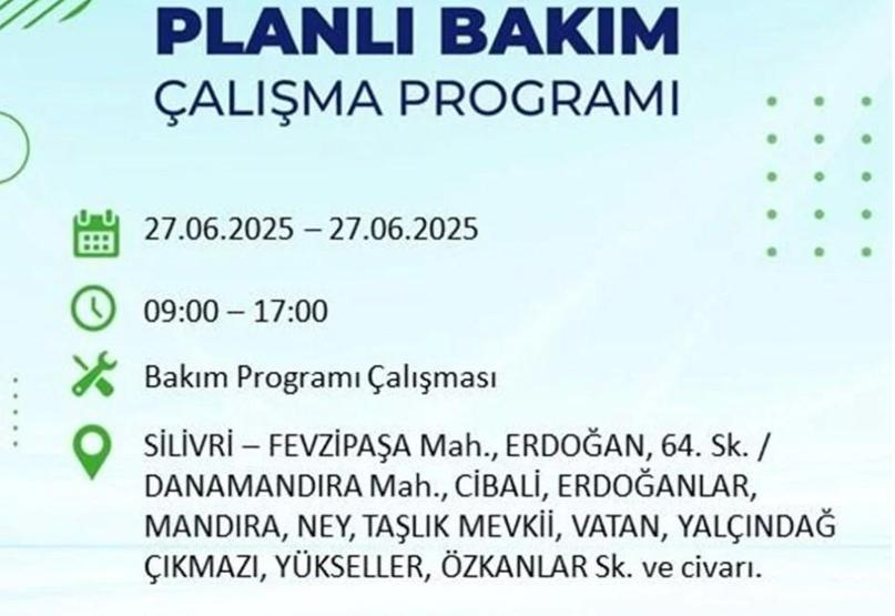 İSTANBUL’UN 19 İLÇESİNDE ELEKTRİK KESİNTİSİ: İstanbulda Elektrikler Ne Zaman Gelecek BEDAŞ’tan 27 Haziran Uyarısı