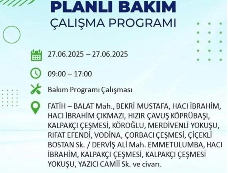 İSTANBUL’UN 19 İLÇESİNDE ELEKTRİK KESİNTİSİ: İstanbulda Elektrikler Ne Zaman Gelecek BEDAŞ’tan 27 Haziran Uyarısı