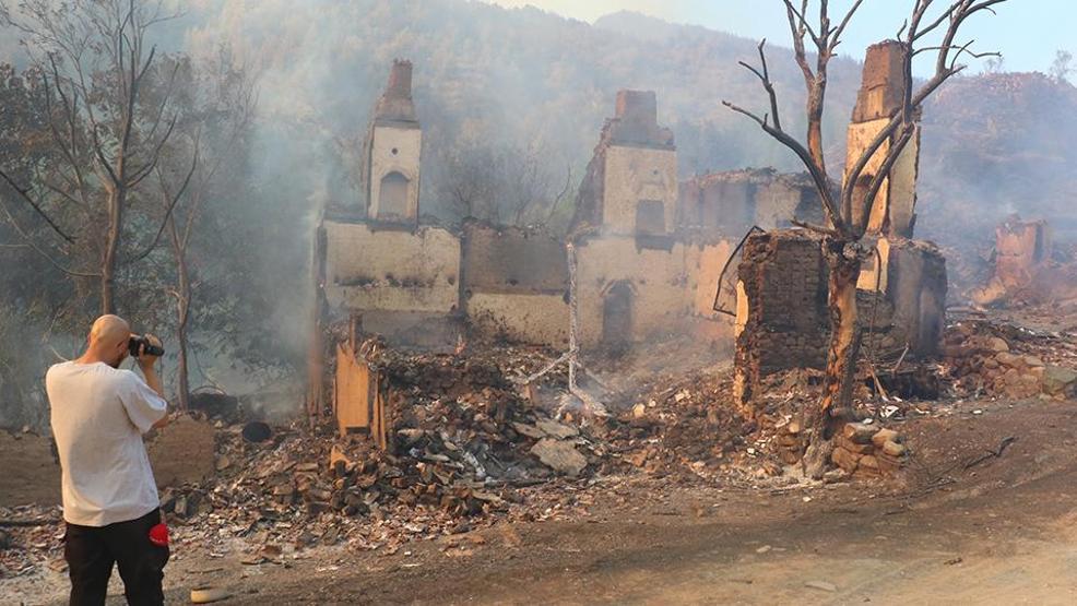 Sadece iki ev ayakta kaldı Sakaryadan Bilecike uzanan felaket: Köprücekte her şey kül oldu
