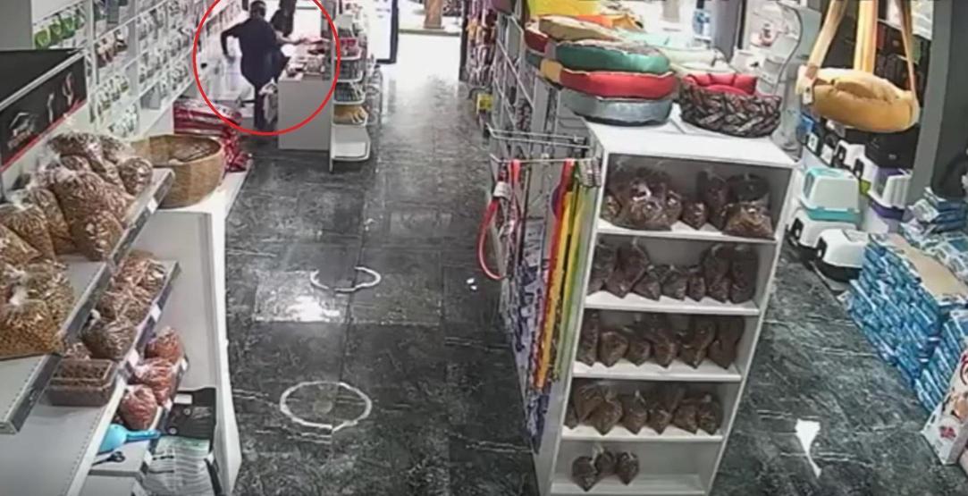 Deprem sırasında yürekleri ısıtan görüntü Tedavi ettiği köpeğin yanına koştu