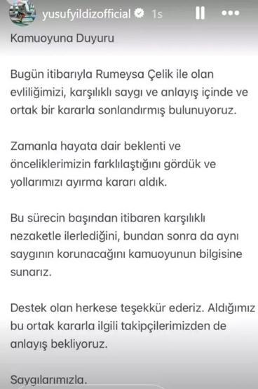 YASAK AŞK İDDİASI OLAY OLMUŞTU Survivor Yusuf ile Rumeysa Çelik boşandı Meğer ayrılık sebebi...