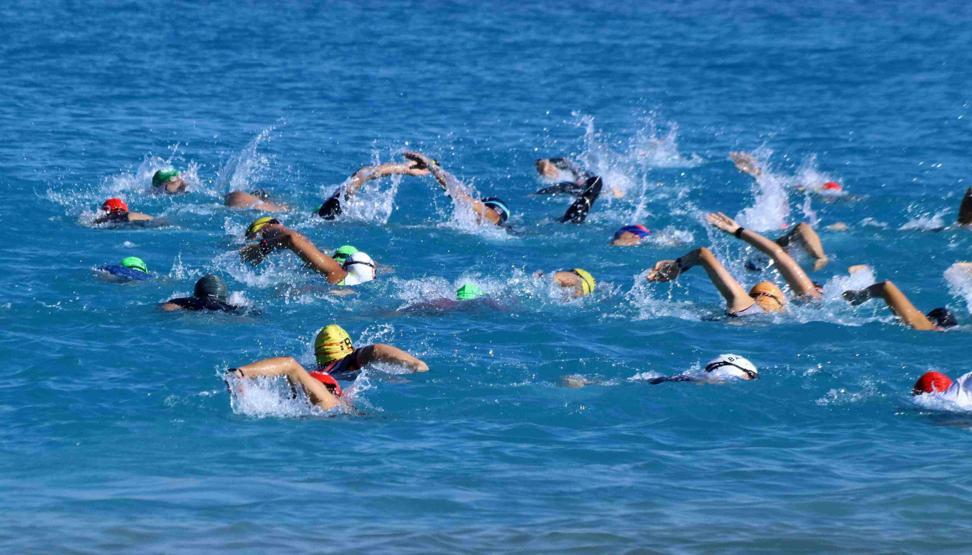 Salda Gölünde ilk Triatlon heyecanı