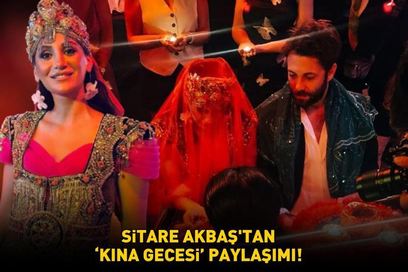 Kızıl Goncaların Birgülüydü Sitare Akbaş’tan ‘kına gecesi’ paylaşımı