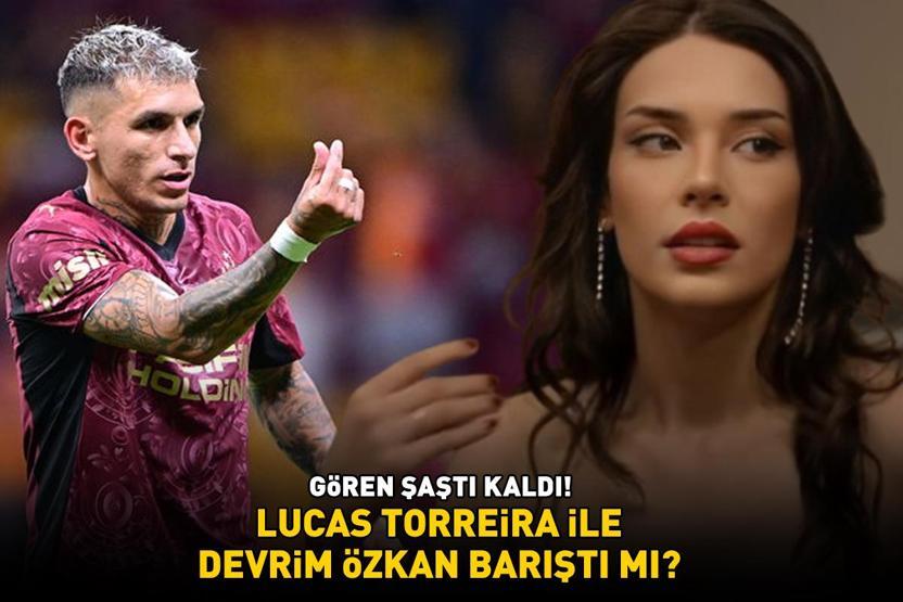 GALATASARAY – LAZİO MAÇINI İZLEYEN DEVRİM ÖZKAN’DAN OLAY PAYLAŞIM Torreira ile aşkına bir şans daha mı verdi Gören şaştı kaldı