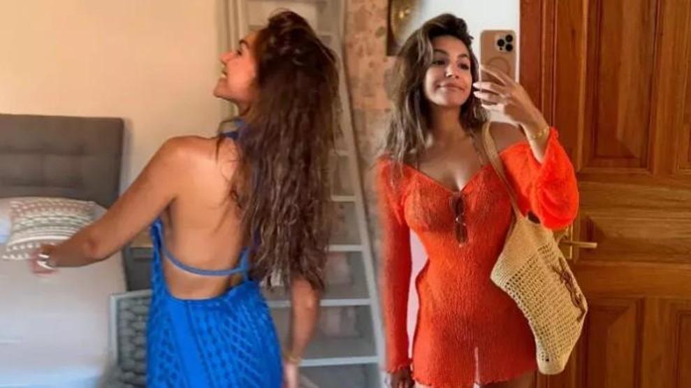 Sahra Şaşın Yunanistan Tatili Devam Ediyor Sanal Medyayı Sallayan Büyüleyici Pozlar