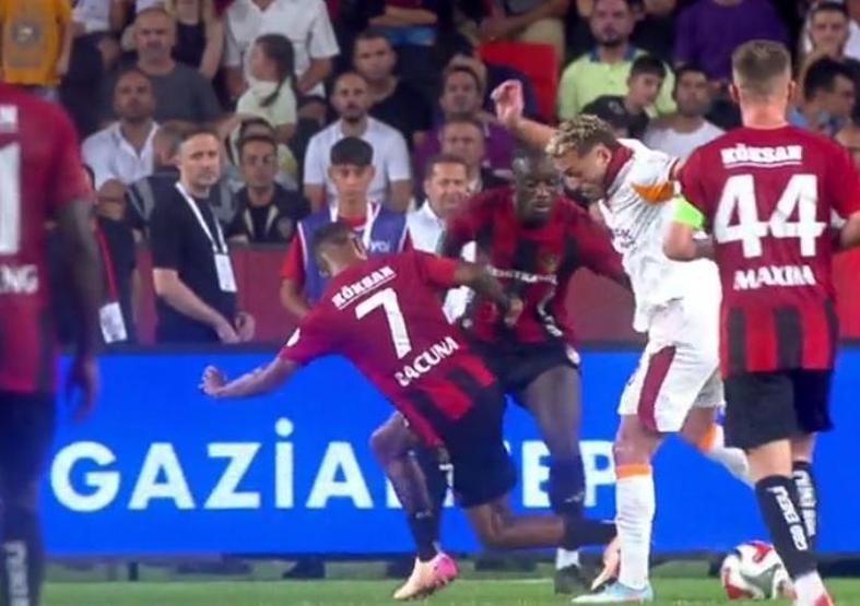 Gaziantep FK - Galatasaray maçının tartışmalı pozisyonları incelendi Penaltı kararı doğru mu