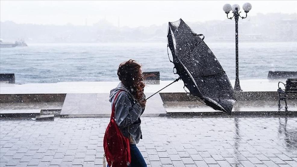 Bu illerde yaşayanlar dikkat Meteoroloji’den şiddetli yağış ve rüzgar uyarısı