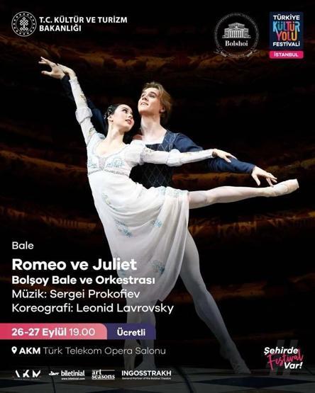 Bolşoy Tiyatrosu Dünyaca Ünlü İki Bale İle İlk Kez İstanbulda: Romeo ve Juliet ile Kuğu Gölü