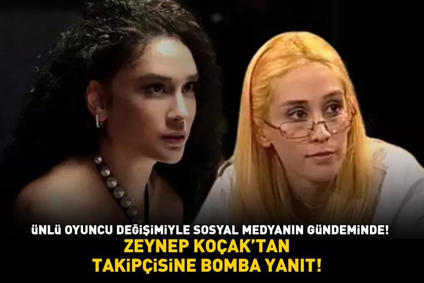 Çok Güzel Hareketler Bunların yıldızıydı Değişimiyle gündem olan Zeynep Koçaktan takipçisine bomba yanıt