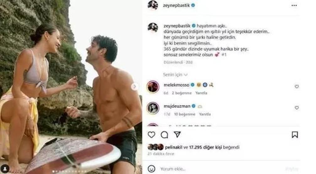 Zeynep Bastıktan Aşk Dolu Evlilik Açıklaması: Serkay Tütüncü ile Mutlulukları Devam Ediyor