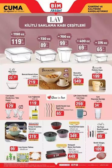BİM 29 Ağustos Aktüel Ürünler: Teknoloji ve Ev Ürünlerinde Büyük Fırsatlar BİM’de Bu Hafta Neler Var 26-29 Ağustos Aktüel Katalog Detayları