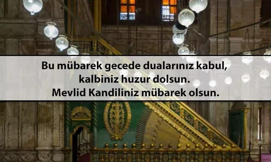 RESİMLİ MEVLİD KANDİLİ MESAJLARI: Dualı, Ayetli, Duygusal, Hadisli, En Yeni, En Güzel Mevlid Kandili Mesajları