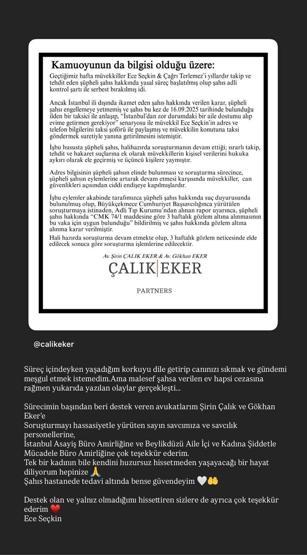 Ece Seçkine bir şok daha Ev hapsindeyken bile tacizlerini sürdürdü Yeni gelişmeyi böyle duyurdu