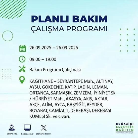 26 EYLÜL İSTANBUL ELEKTRİK KESİNTİSİ: 23 İlçede Elektrik Yok İstanbul Elektrik Kesintisi Ne Zaman Bitecek Kesintiden Hangi İlçeler Etkilenecek