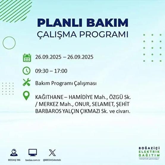 26 EYLÜL İSTANBUL ELEKTRİK KESİNTİSİ: 23 İlçede Elektrik Yok İstanbul Elektrik Kesintisi Ne Zaman Bitecek Kesintiden Hangi İlçeler Etkilenecek