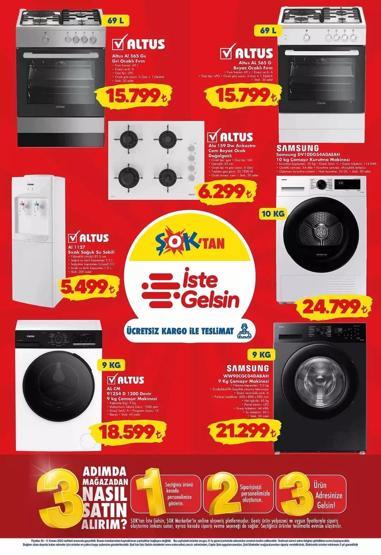 5 KASIM 2025 ŞOK AKTÜEL ÜRÜNLER KATALOĞU ŞOKta bu hafta neler var Saç maşası 899 TL, çamaşır kurutma makinesi 24.799 TL