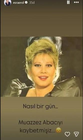 Sanat Dünyası Yasta Muazzez Abacı’nın Vefatı Ünlü İsimleri Gözyaşına Boğdu: Bir Efsane Geçti Hayatımızdan