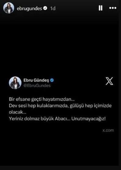 Sanat Dünyası Yasta Muazzez Abacı’nın Vefatı Ünlü İsimleri Gözyaşına Boğdu: Bir Efsane Geçti Hayatımızdan
