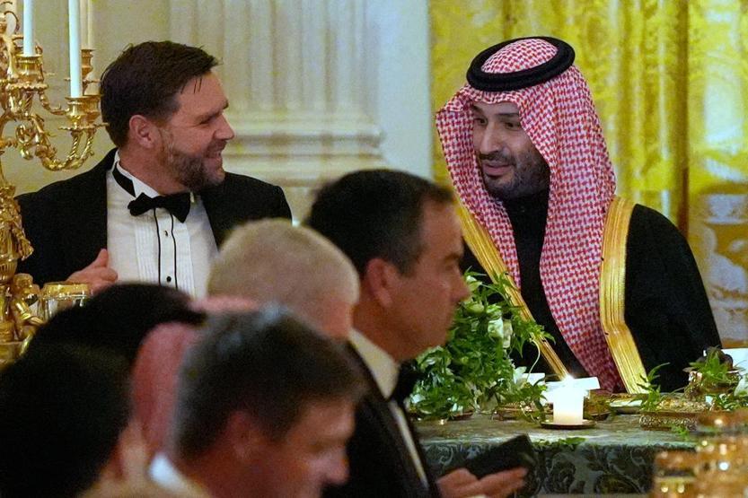 Beyaz Sarayda Prens Selman onuruna görkemli yemek Sürpriz isimler de vardı: Elon Musk, Ronaldo, Infantino.... Trilyon dolar vurgusu