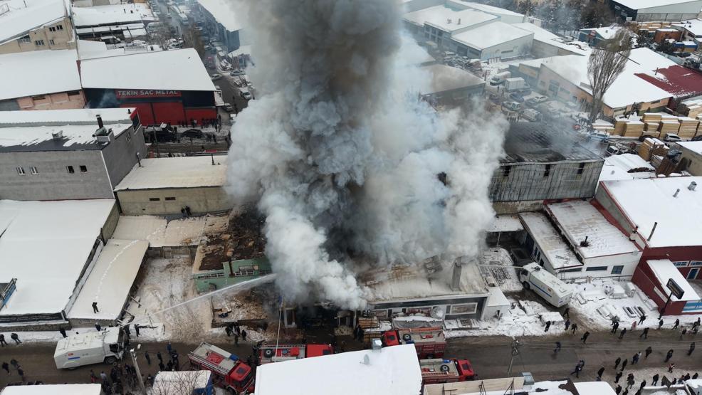 Erzurumda iş yerinde patlama: 2 ölü, 6 yaralı