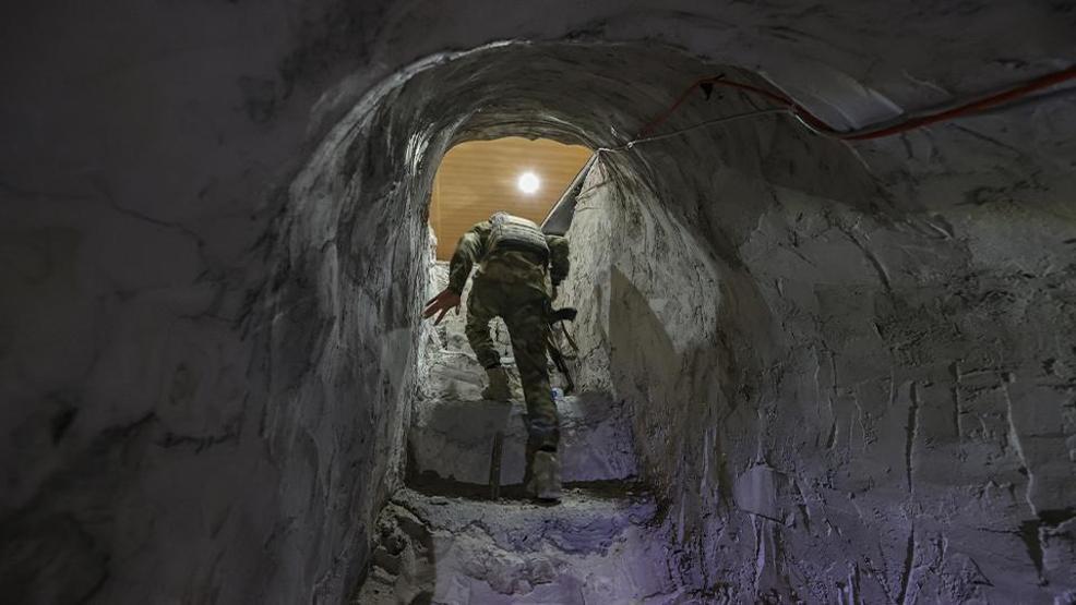 Sivillerin evlerini karargaha çevirmişler Terör örgütü YPGnin tünel ağı ortaya çıktı