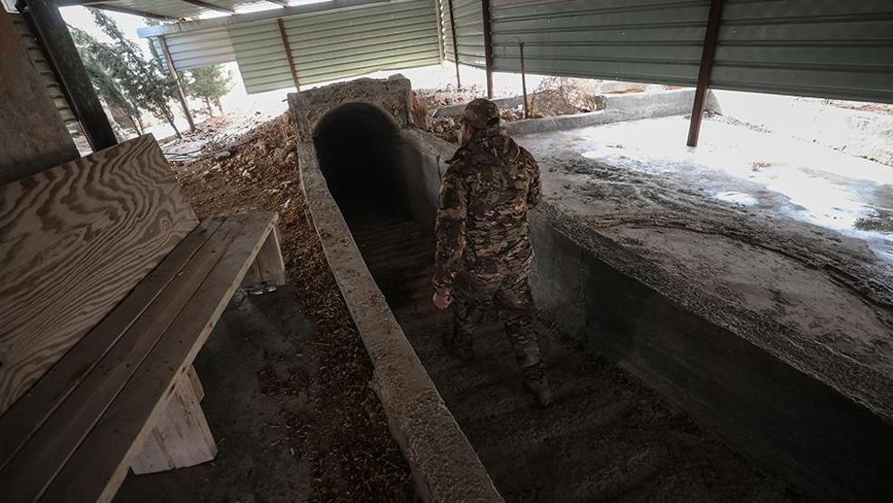Sivillerin evlerini karargaha çevirmişler Terör örgütü YPGnin tünel ağı ortaya çıktı