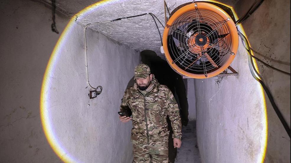 Sivillerin evlerini karargaha çevirmişler Terör örgütü YPGnin tünel ağı ortaya çıktı