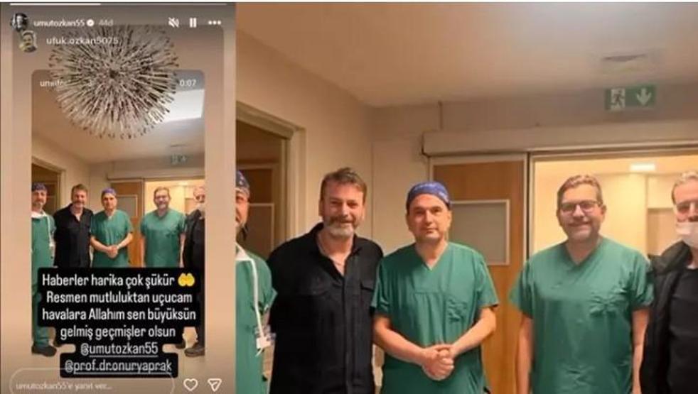 Ufuk Özkanın son durumu nasıl Ünlü oyuncuya donör olan Salih Kıvırcıktan ilk paylaşım