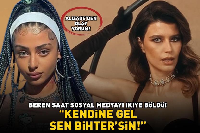 Beren Saatin CapitaliZoo şarkısı sosyal medyayı ikiye böldü Alizadeden olay yorum Aşk-ı Memnuya atıf yaptı: KENDİNE GEL SEN BİHTERSİN
