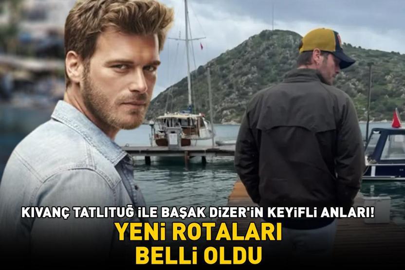 Aşk-ı Memnunun Behlülü Kıvanç Tatlıtuğ ve Başak Dizerin yeni rotası belli oldu DOĞAYLA İÇ İÇE KEYİFLİ ANLAR