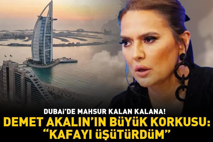 ABD ve İsrail’in İran’a saldırıları sonrası Dubai’de mahsur kalan kalana Demet Akalın’ın büyük korkusu: Kafayı üşütürdüm herhalde