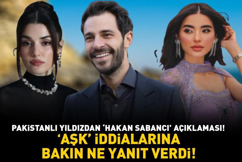 Hande Erçelden ayrılmıştı Hakan Sabancı ile Halima Sadia Khan aşk mı yaşıyor Pakistanlı yıldız iddialara bakın ne yanıt verdi