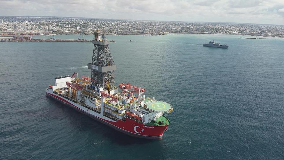 Çağrı Bey Sondaj Gemisi, Somalideki tarihi görevine başladı